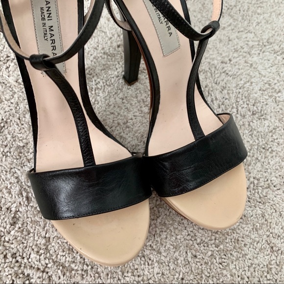 Gianni Marra Leather Heels - Picture 2 of 8